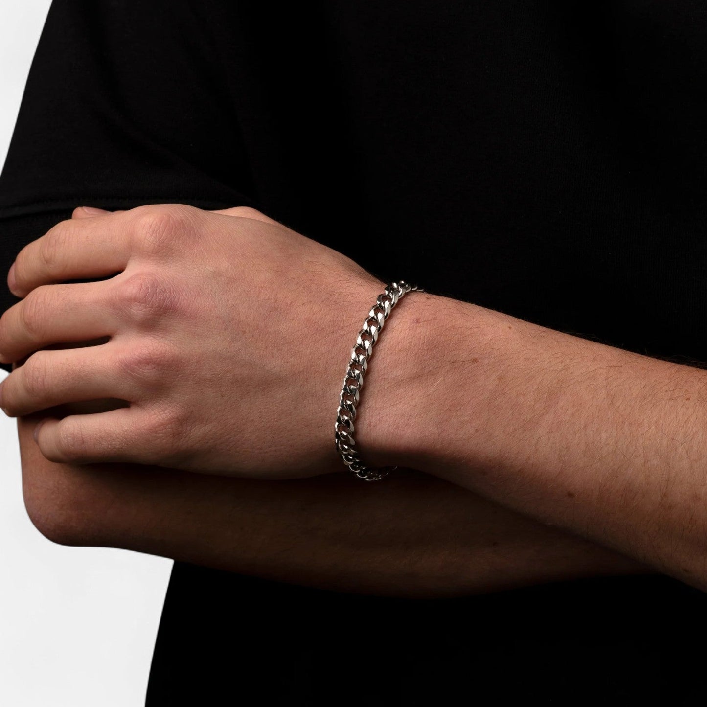 Valciens | Men's Cuban Chain Bracelet – Bold Form, Timeless Authority